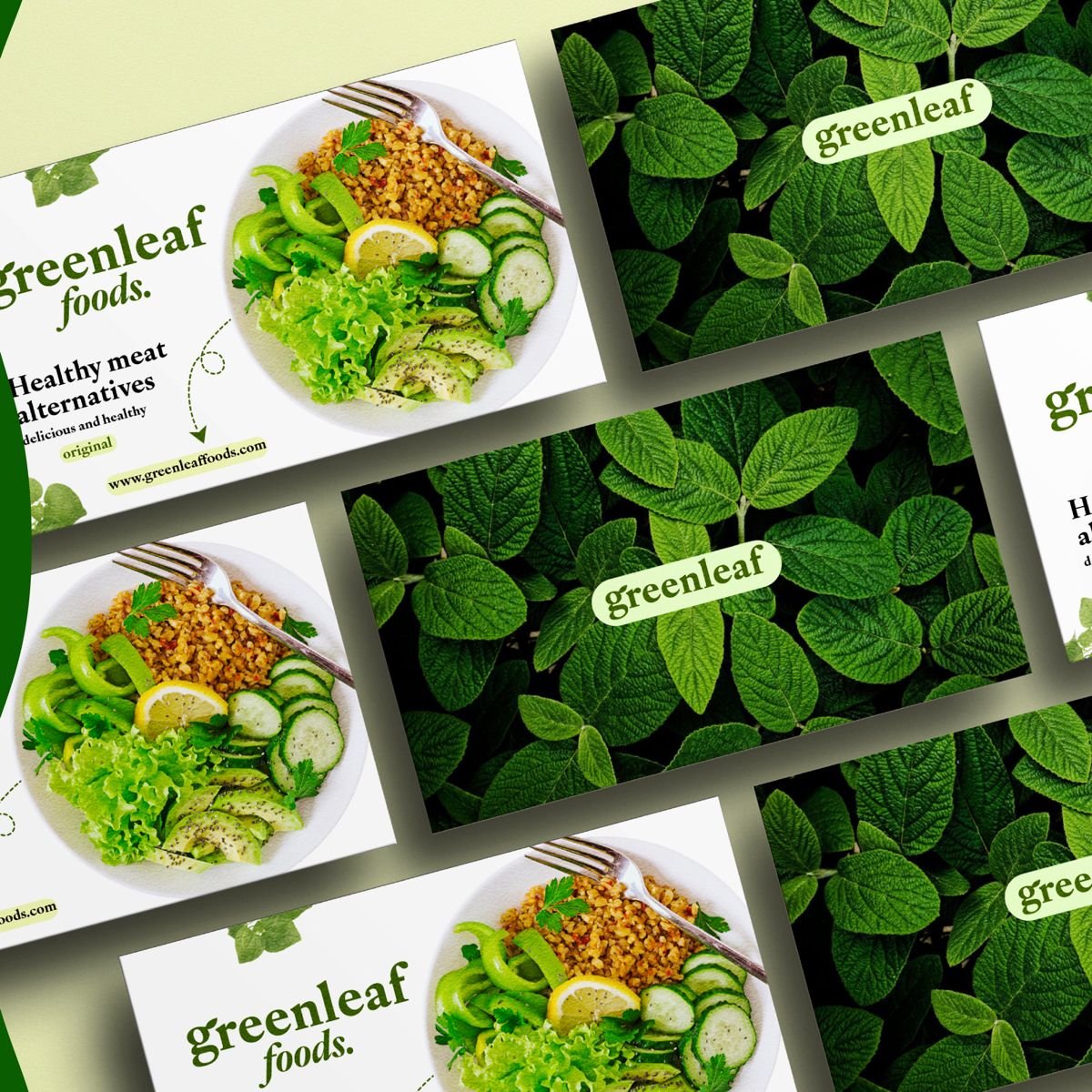 GreenLeaf Café Branding